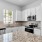 Ample natural lighting inside townhome kitchens at Legacy on Rockhill